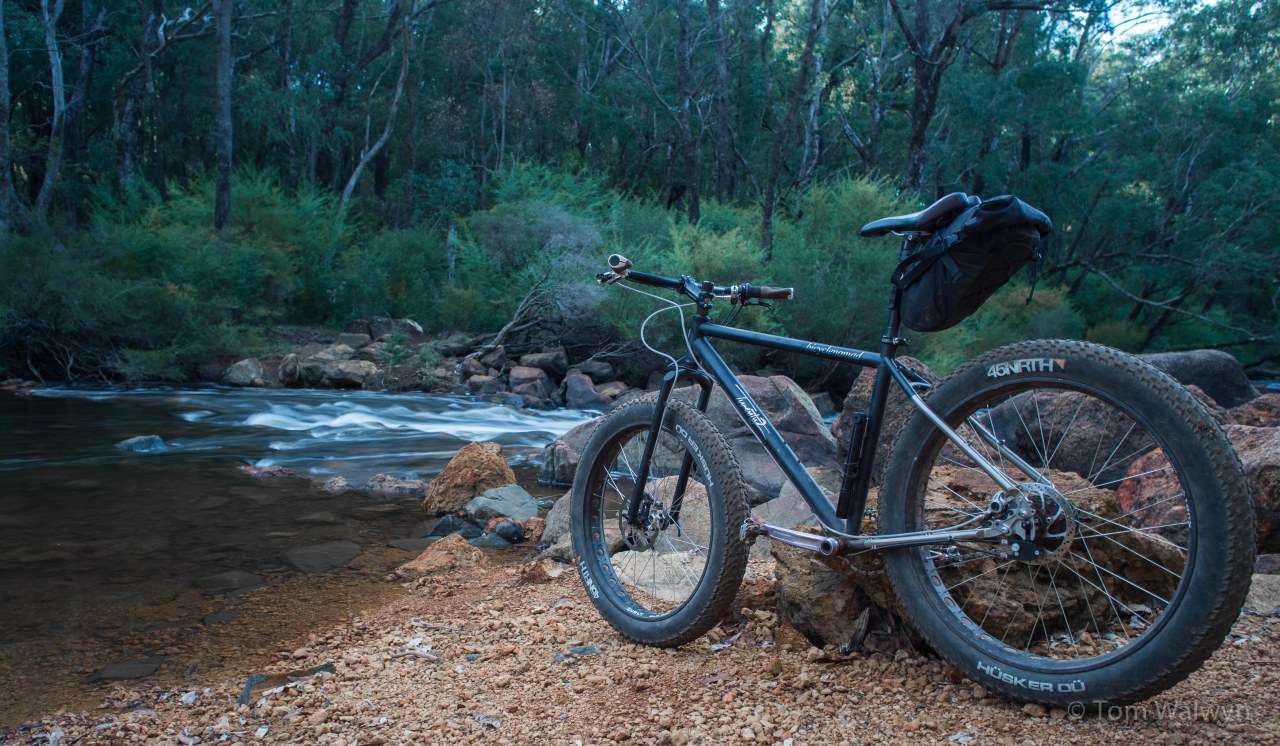 f/2.8 at 0.8sec - the river's beginning to blur.  Reaching the limits of 'hand-held'